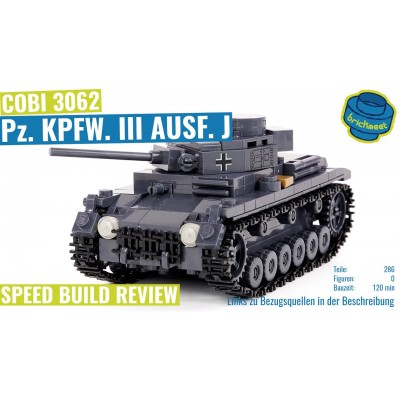 Конструктор Cobi  Танк Panzer III AUSF. J World of Tanks