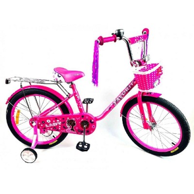 Детский двухколесный велосипед FAVORIT модель LADY LAD-20RS