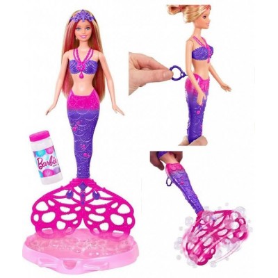 Кукла Barbie Русалочка с волшебными пузырьками