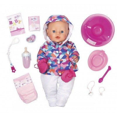Кукла Baby Born Зимняя красавица 823200 Soft Touch
