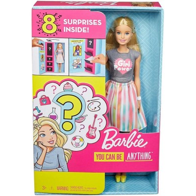 Кукла Барби Кем быть Блондинка Сюрприз